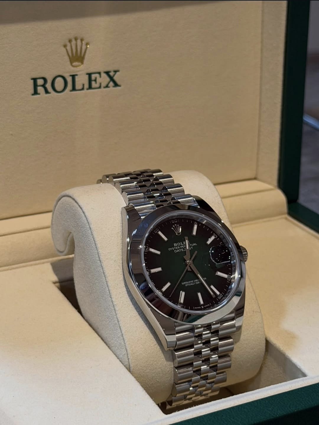 Rolex Datejust · Grün – Ansicht 2