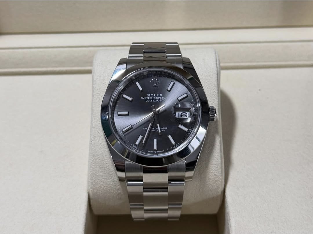 Rolex Datejust · Rhodium – Ansicht 1